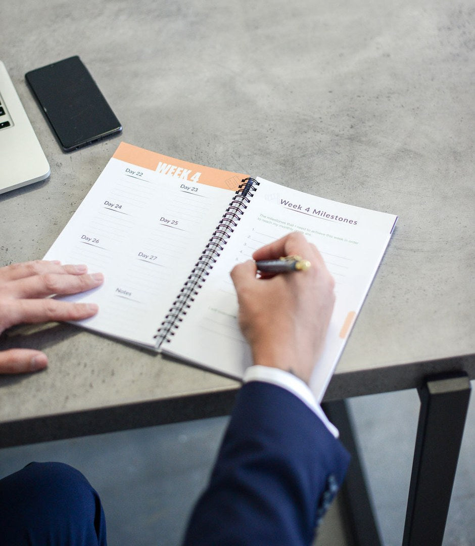 The 4 Types of Goals We Set in the Define My Day Planner & Journal