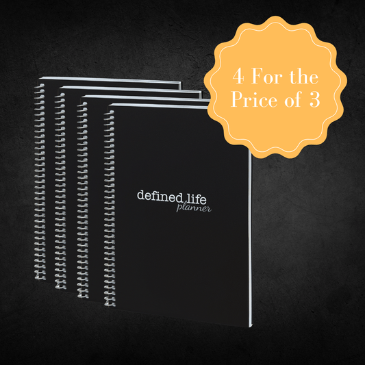 Defined Life Planner 4-Pack