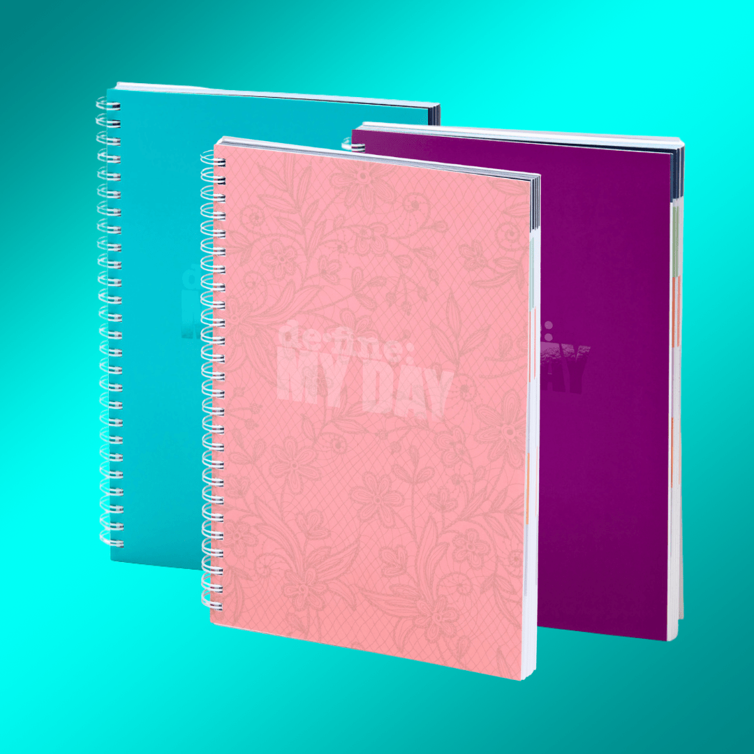 Define My Day™ Planner & Journal - 3-Pack