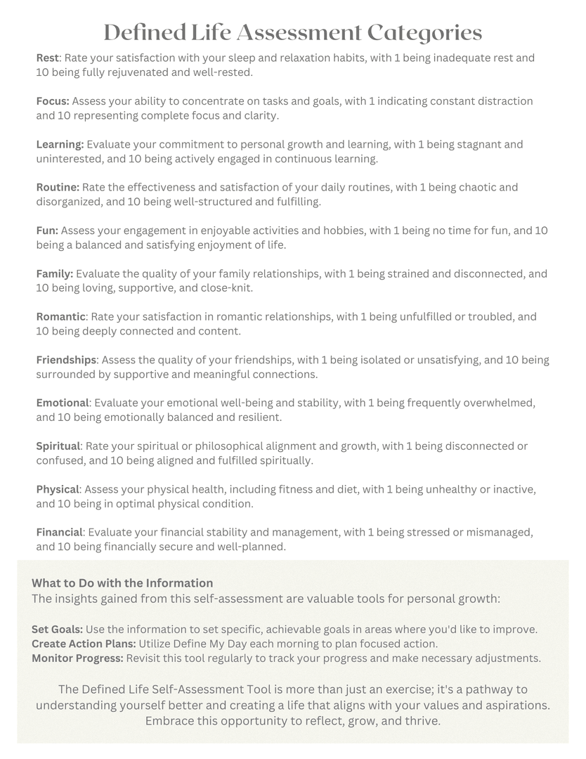 Digital Goal Planning Workbook - Printable