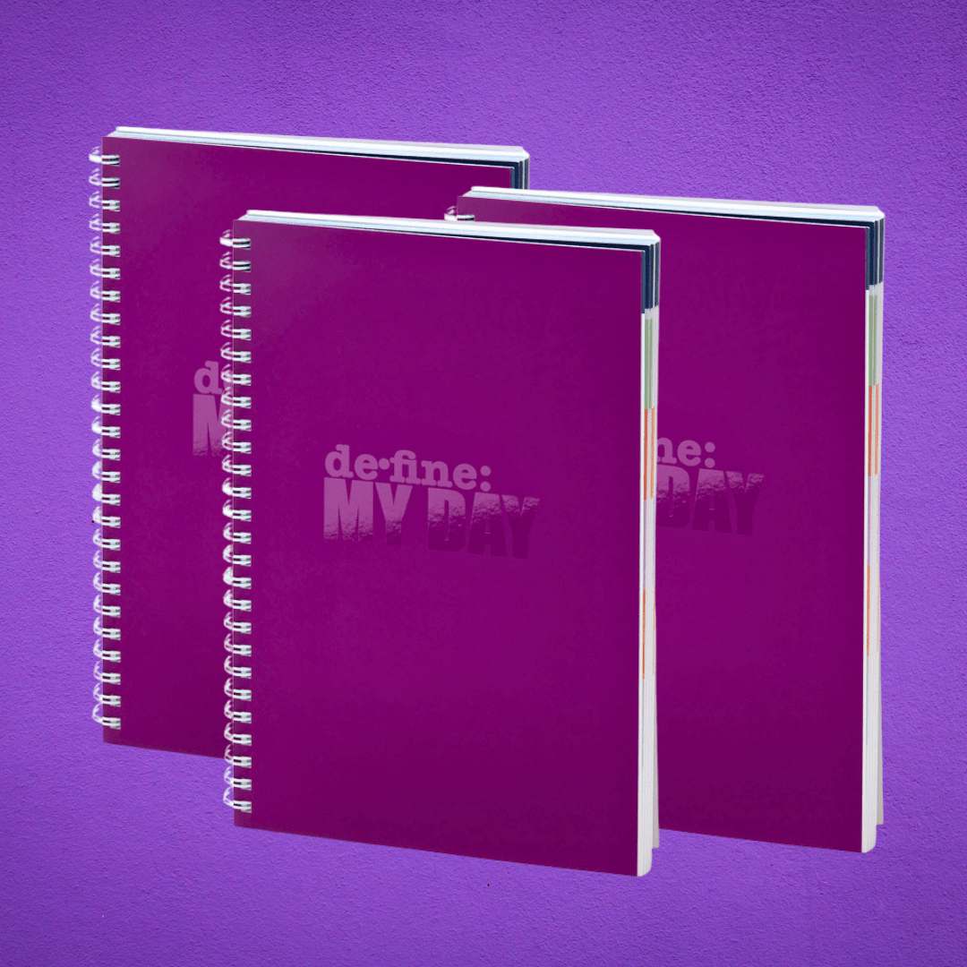 Define My Day™ Planner & Journal - 3-Pack
