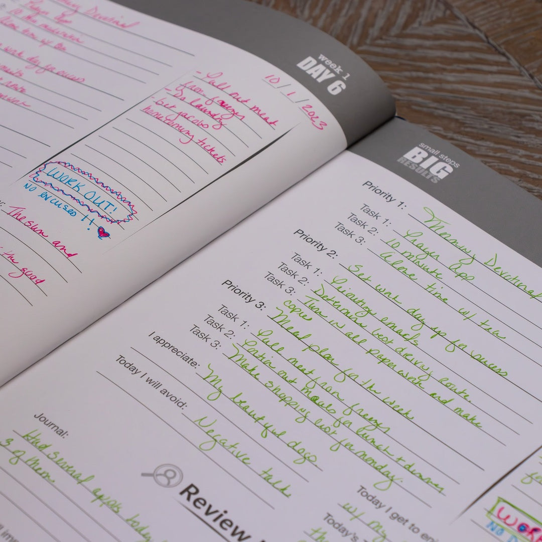 Define My Day™ Platinum Planner & Journal