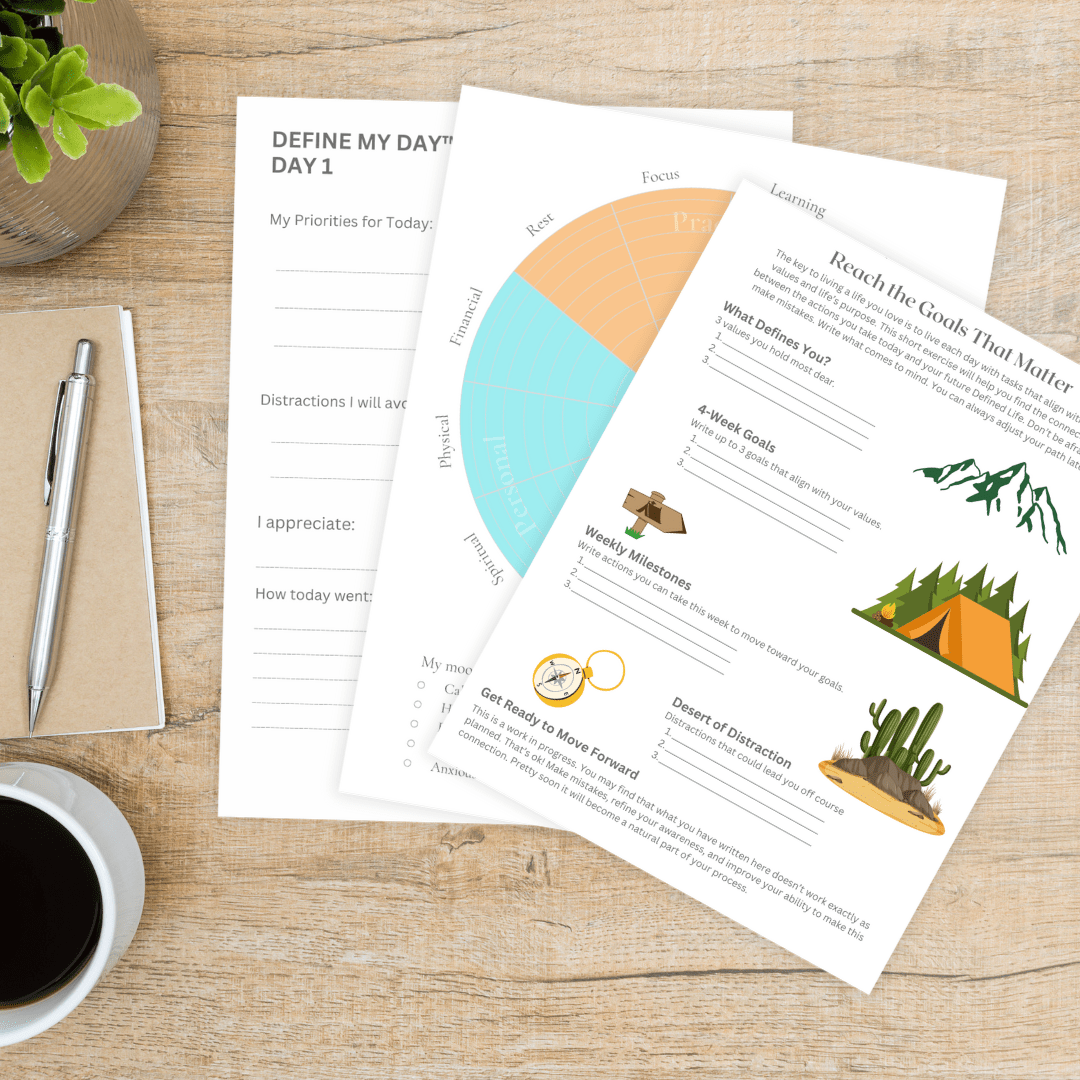 Digital Goal Planning Workbook - Printable