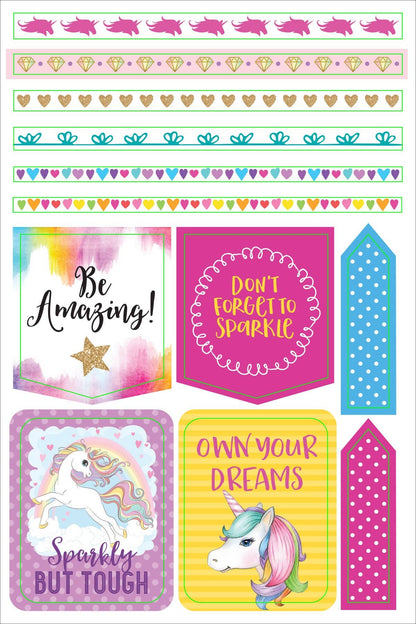 Essentials Unicorn Planner Stickers