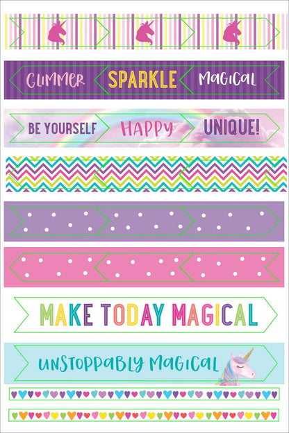 Essentials Unicorn Planner Stickers