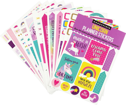 Essentials Unicorn Planner Stickers