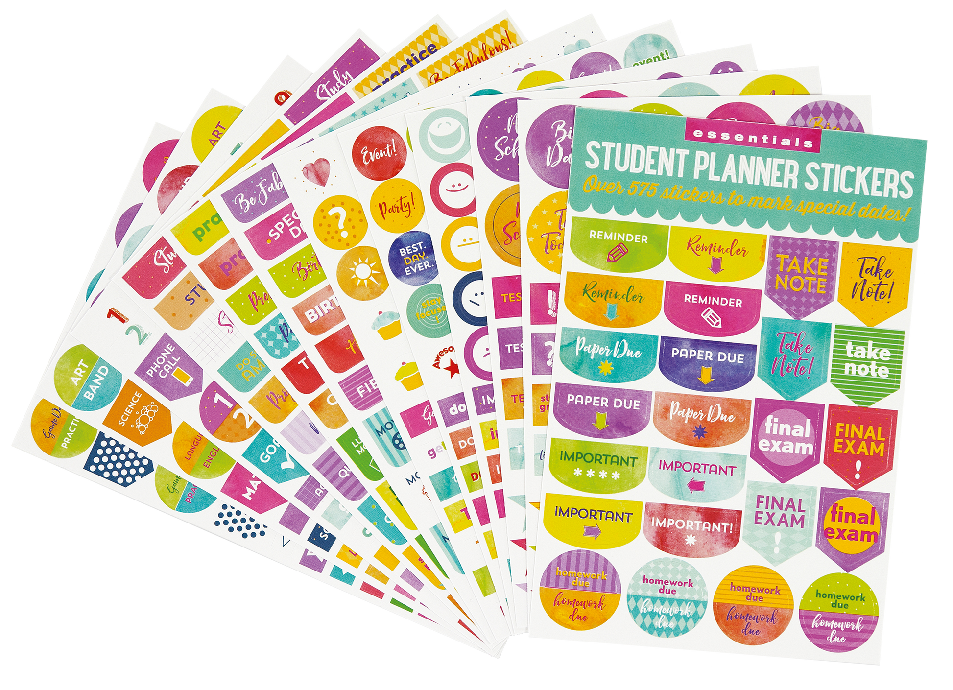 Essentials Student Planner Stickers