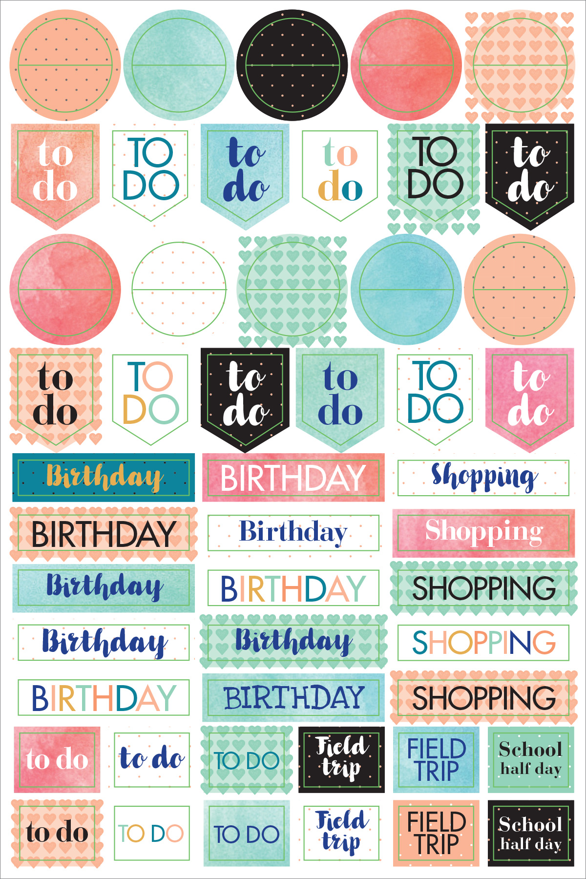 Essentials Mom's Planner Stickers