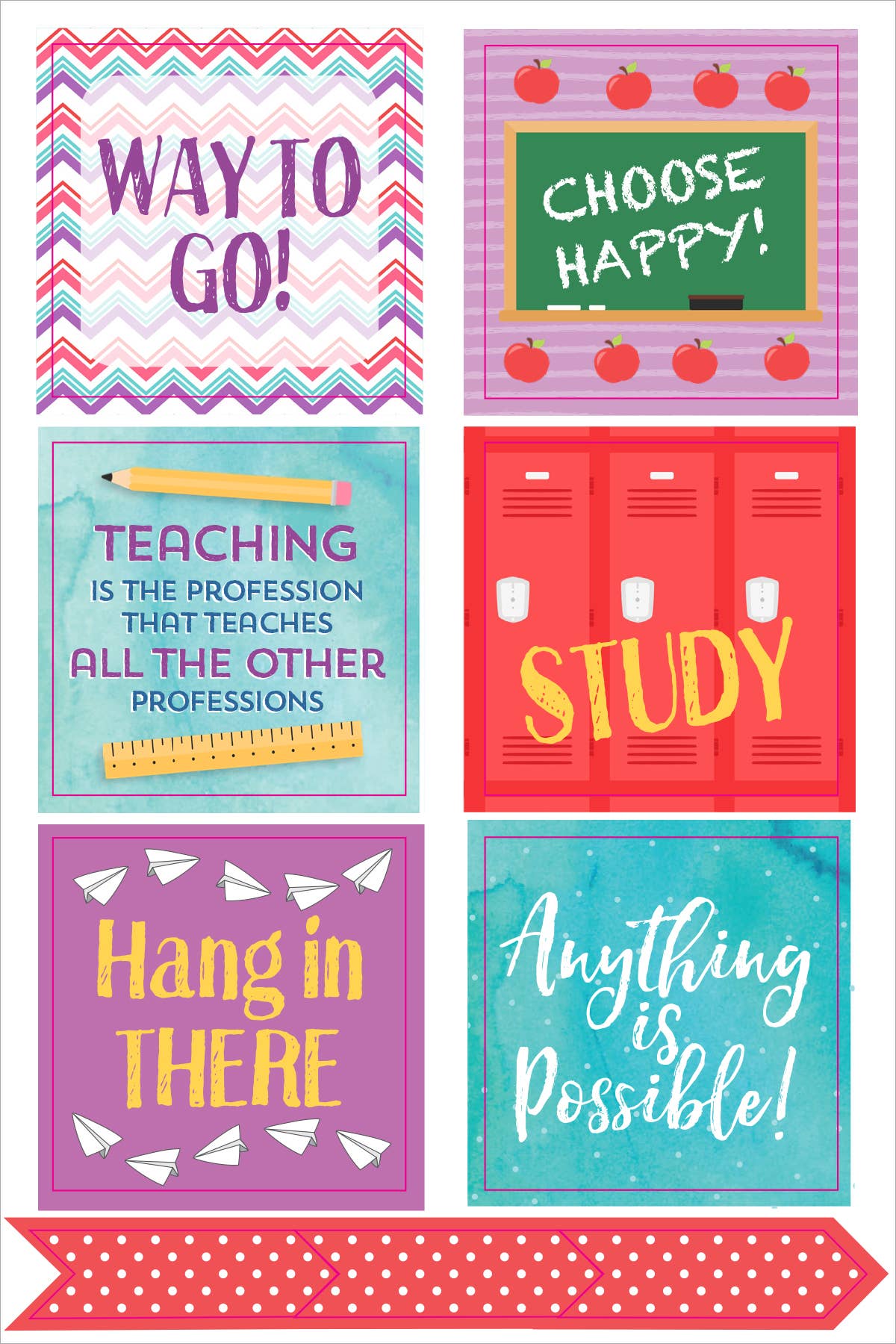 Essentials Teacher Planner Stickers